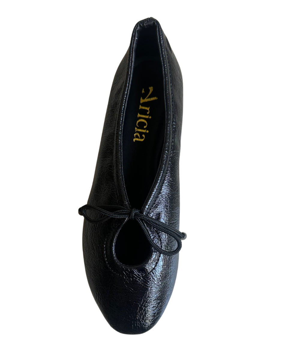 Amelia black balerinas