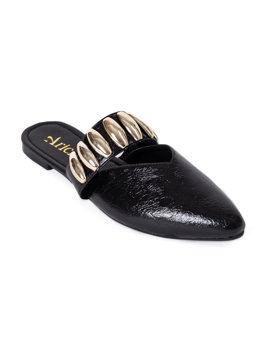 Ginebra Black Mules