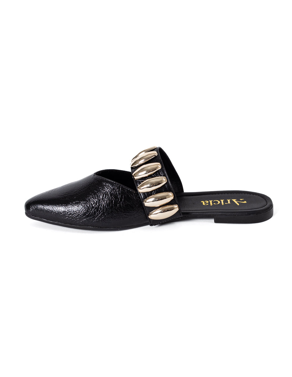 Ginebra Black Mules