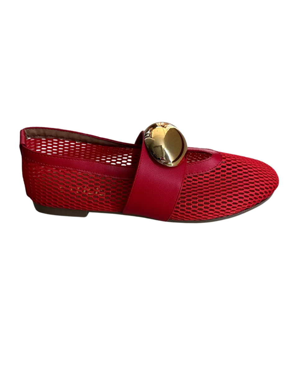 Carola Red Balerina
