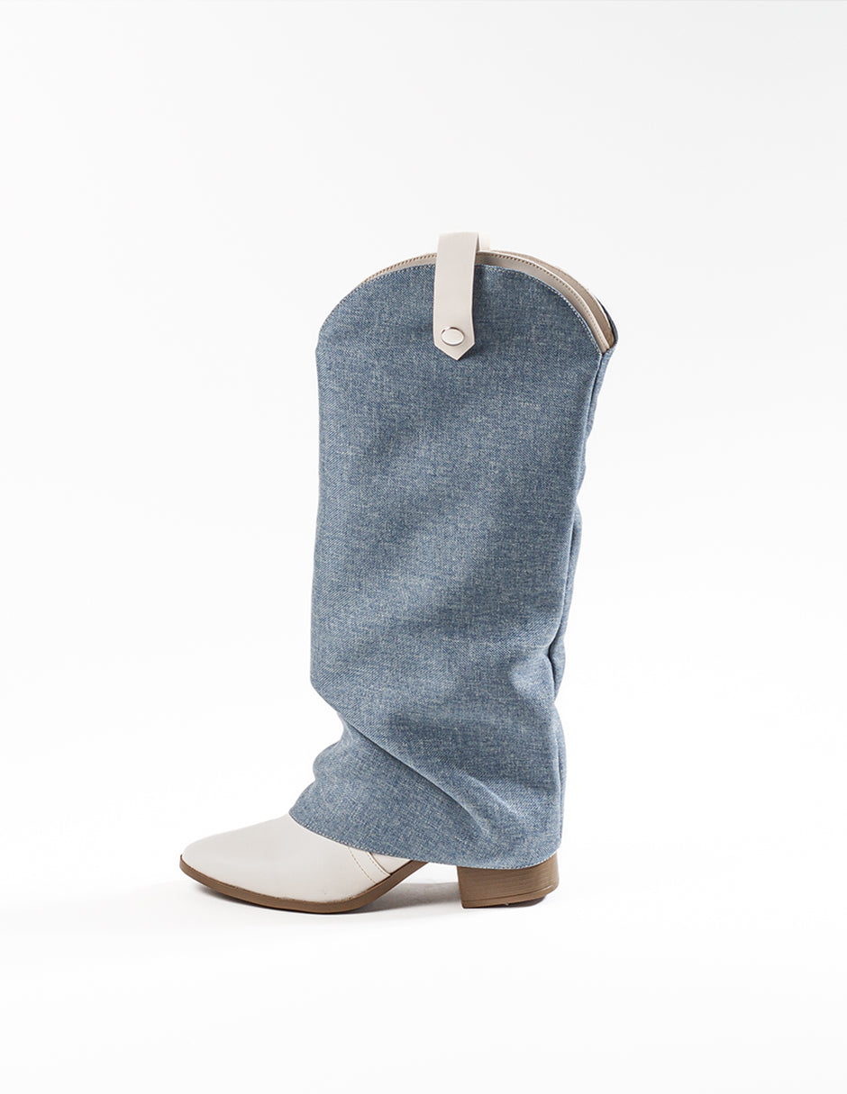 Eugenia Denim Boots