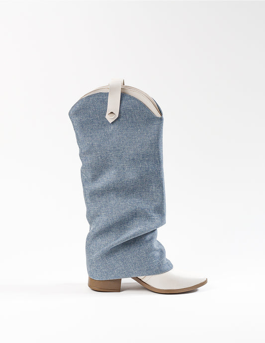 Eugenia Denim Boots