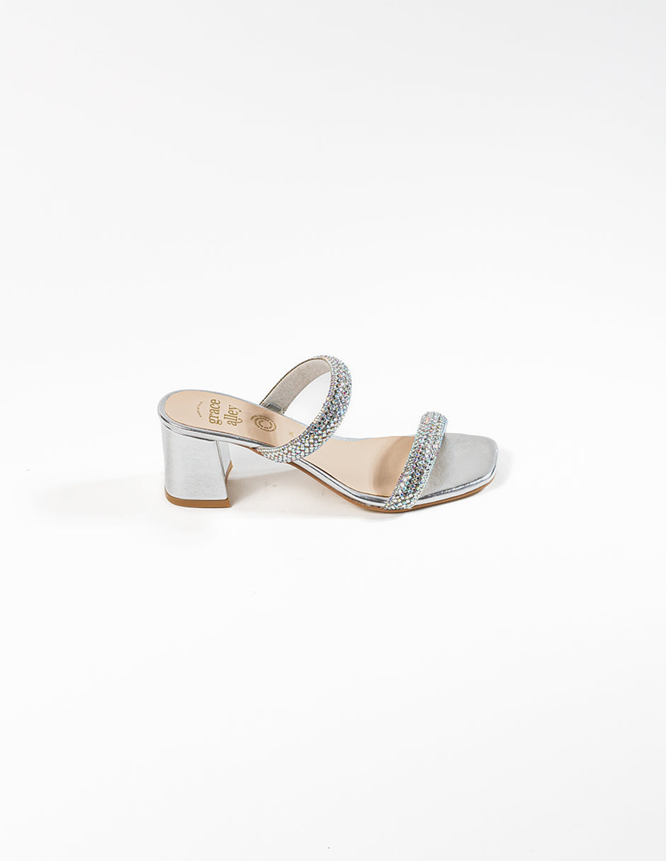 Carlota Silver Heels