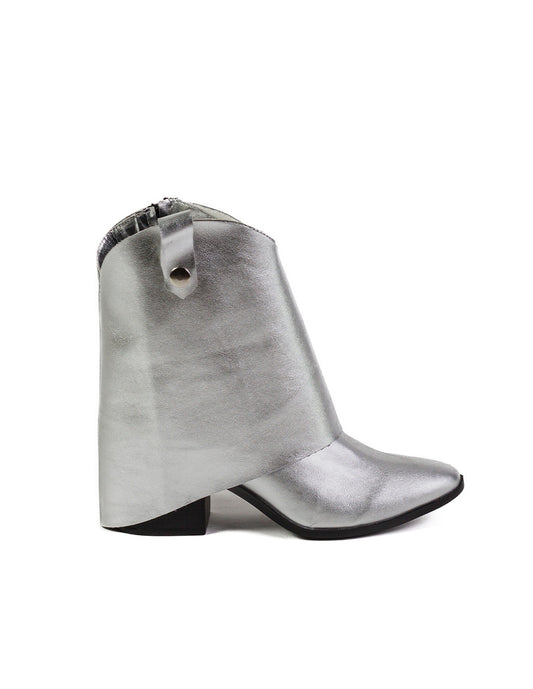 Mila Silver Boots