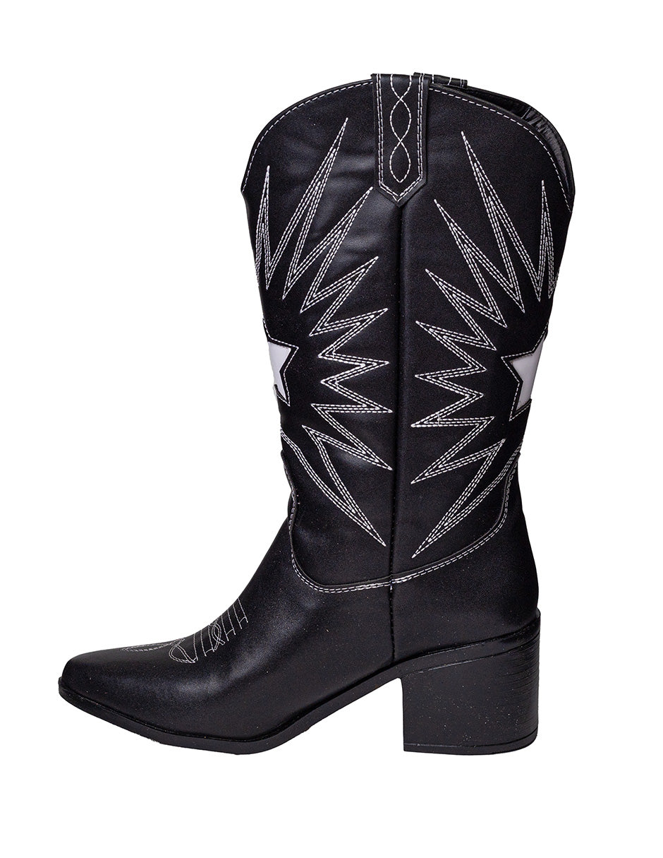 Leonora Black Boots