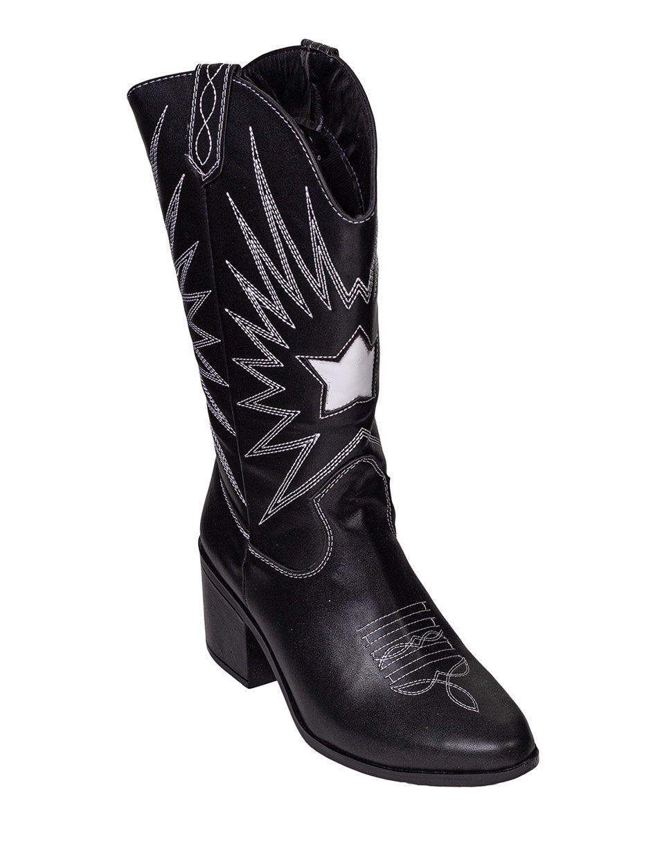 Leonora Black Boots