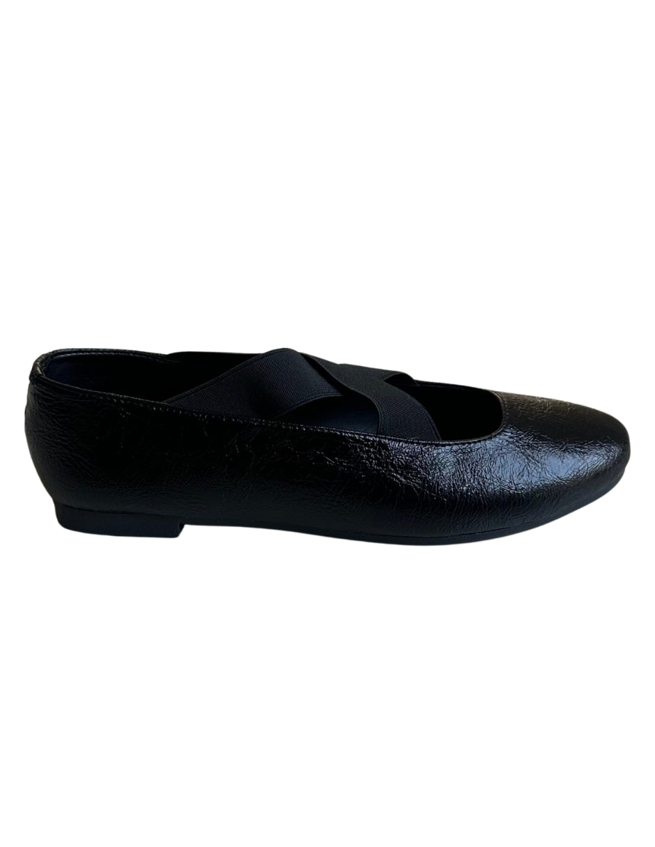 Luciana black balerinas