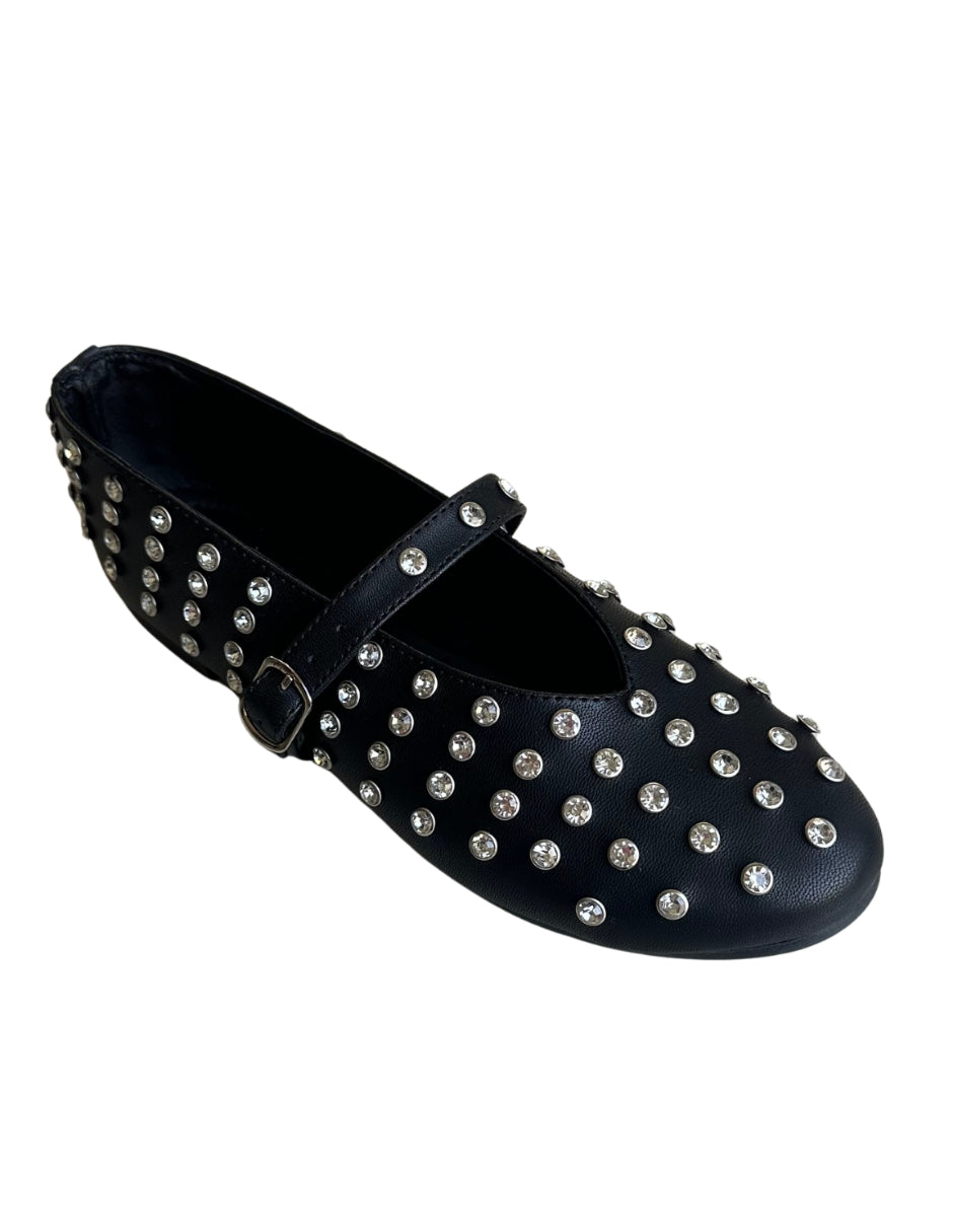 Ophelia black balerinas