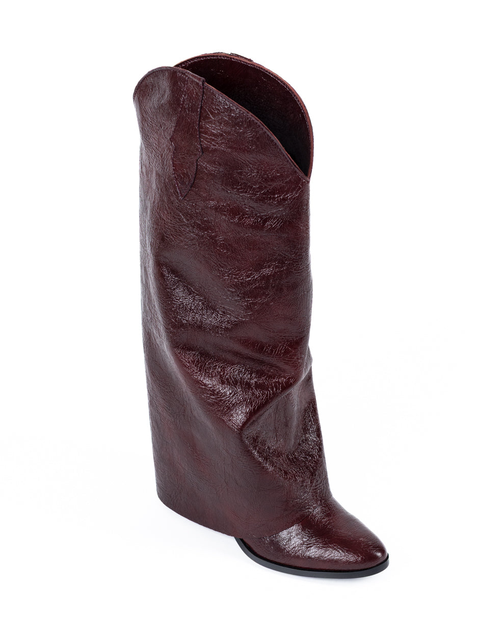 Catalina Burgundy Boots
