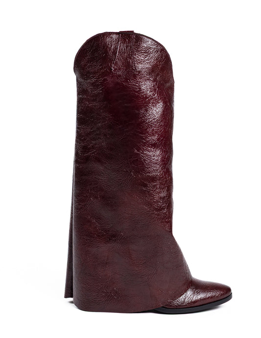 Catalina Burgundy Boots