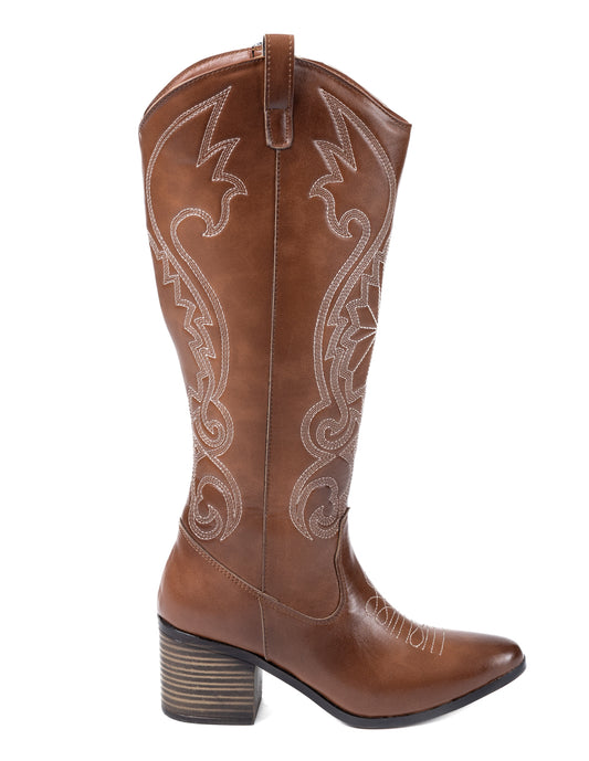 Josefina Brown Boots