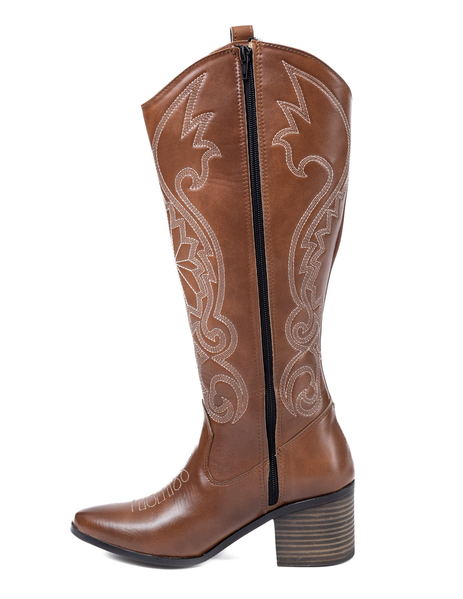 Josefina Brown Boots